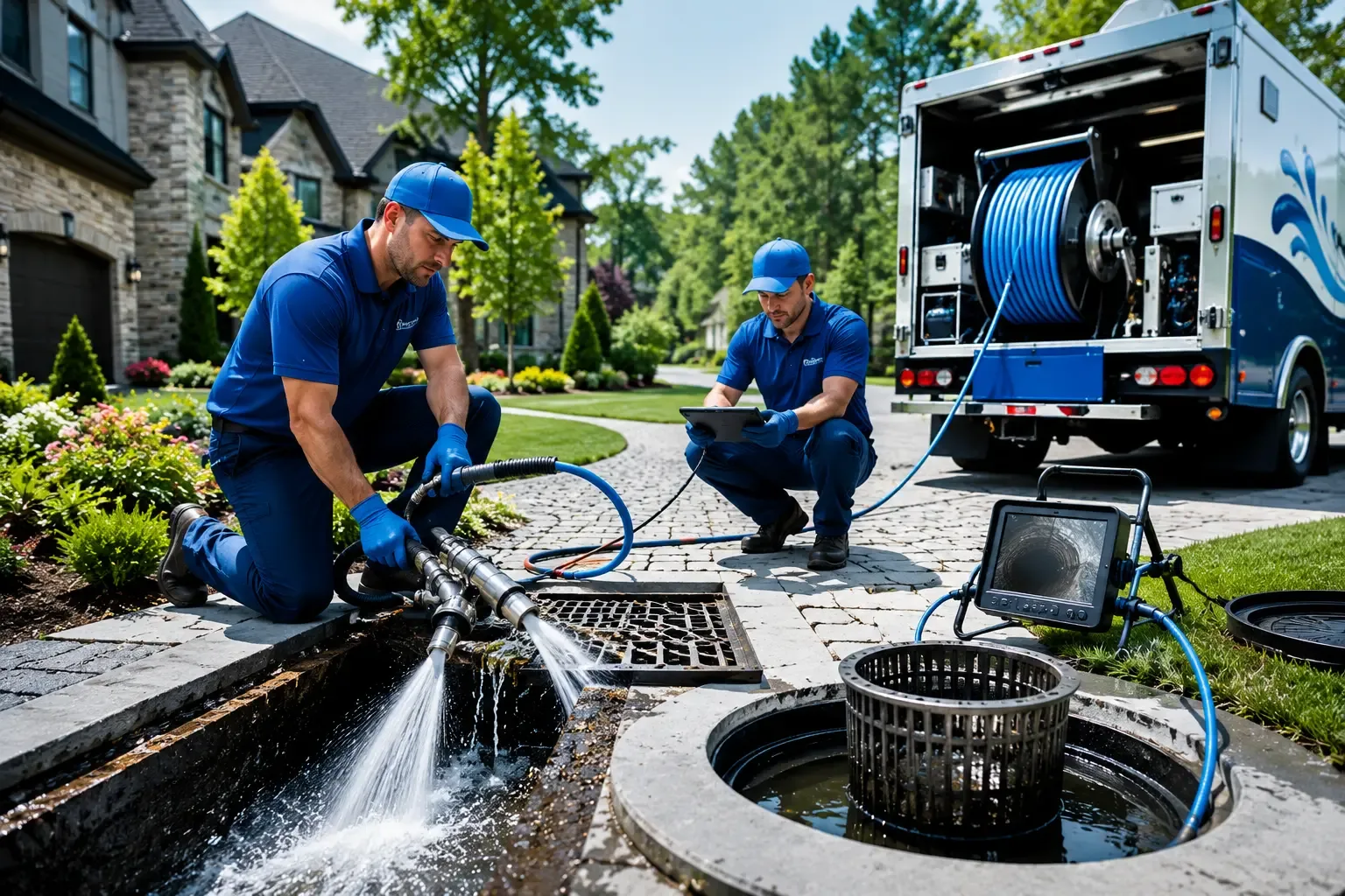 Local outdoor drain cleaning professionals in Trafford, PA